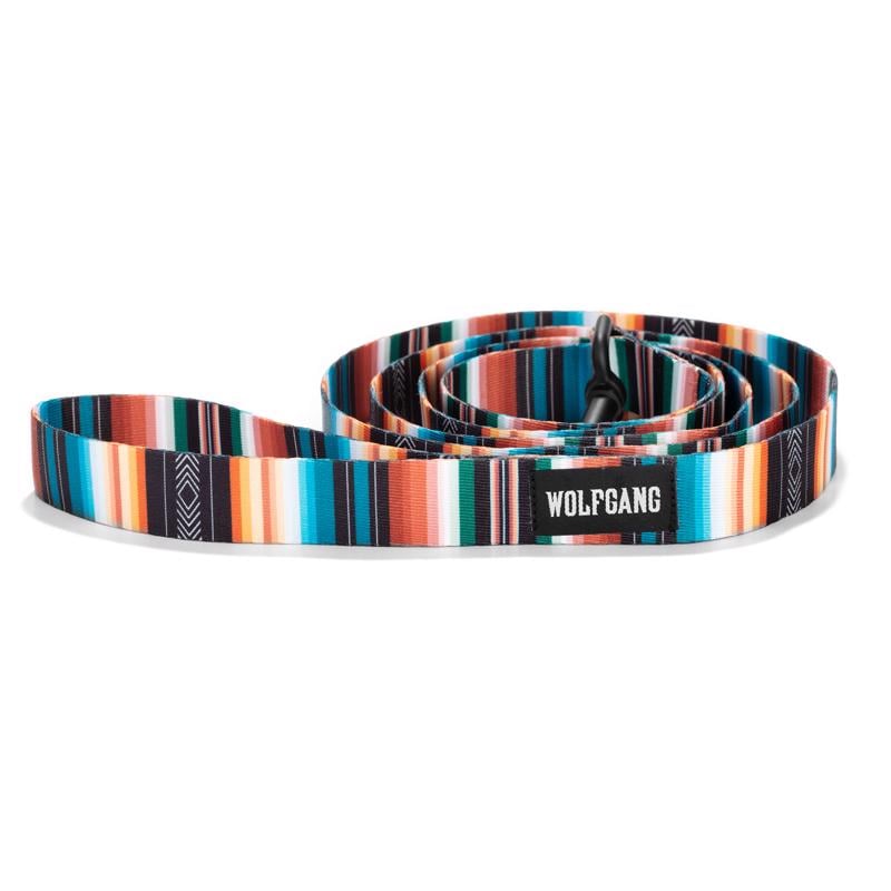Picture of Wolfgang 8093094 6 in. Multi Color Lost Art Polyester Dog Leash&#44; Medium & Large