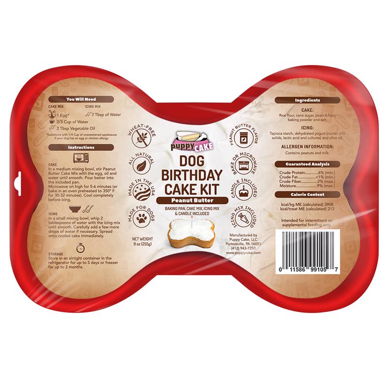 Picture of Puppy Cake 8102933 9 oz Peanut Butter Treats for Dogs