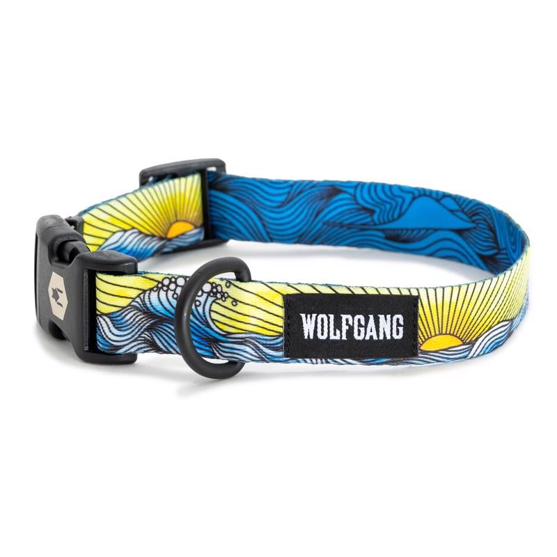 Picture of Wolfgang 8093085 18 in. Multi Color Dawn Patrol Polyester Dog Adjustable Collar&#44; Medium