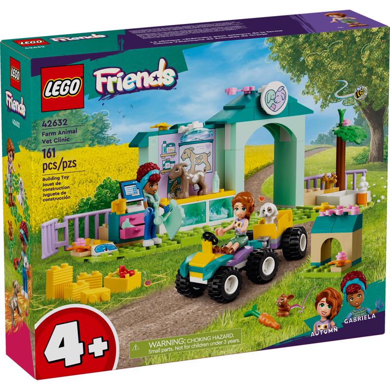 9095912 Friends Farm Animal Vet Clinic Toy Set - ABS Plastic - Multi Color