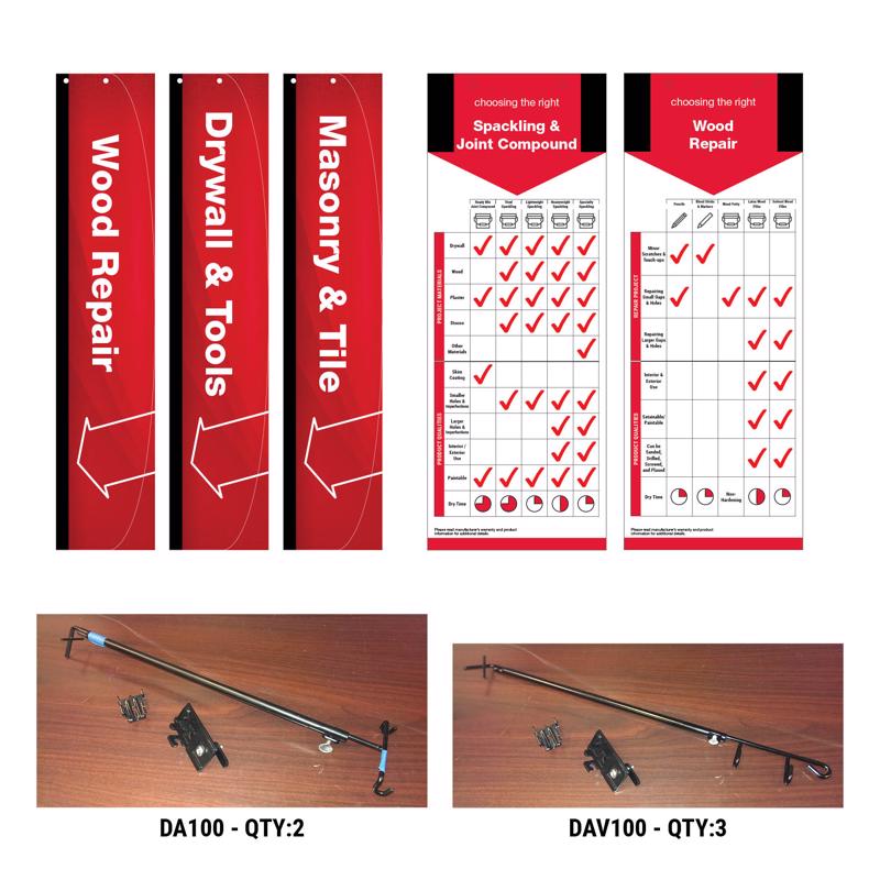 9097759 Standard Wall Patch & Repair Sign Kit