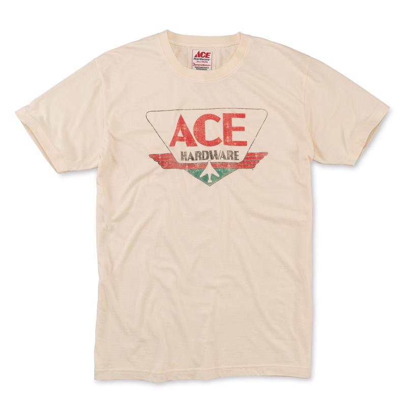 8098074 Short Sleeve Men Crew Neck Tee Shirt - Cream - Large