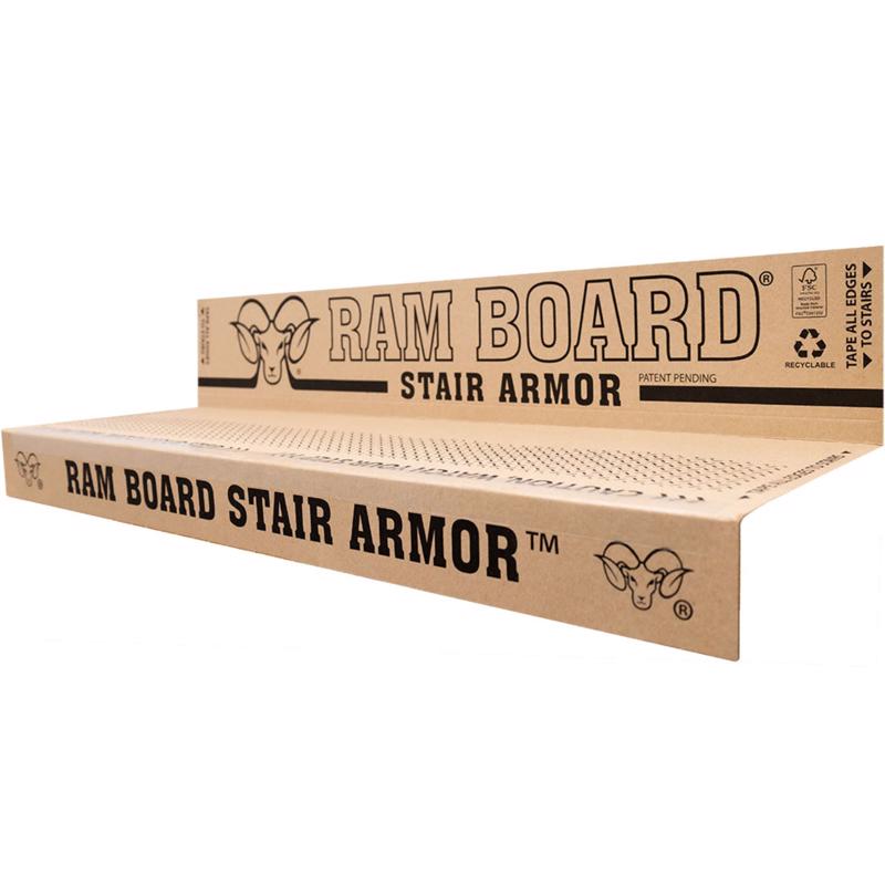 2004742 6 Piece 19 x 34 in. Stair Armor Polypropylene Stair Protector - Multi Color