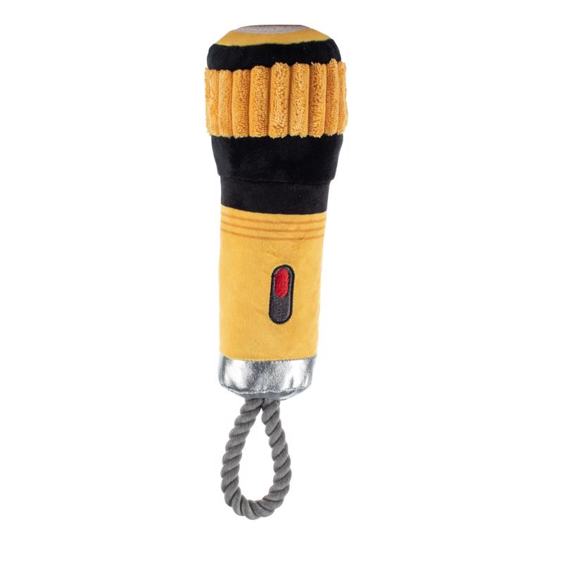Picture of Fringe Studio 8097678 I Need Some Light Dog Toy - Black & Yellow