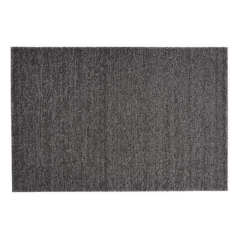 6076443 24 x 36 in. Heathered Vinyl Utility Mat - Charcoal & Gray