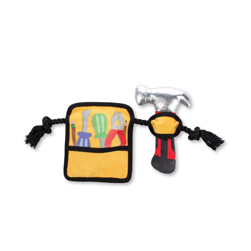 Picture of Fringe Studio 8102249 Plush Tools for The Trade Dog Toy - Multi Color