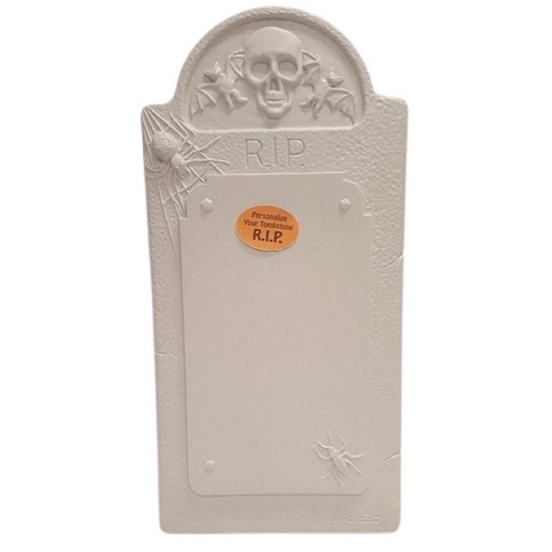 9096060 26 in. LED Pre-Lit Gravestone Blow Mold - Pack of 4
