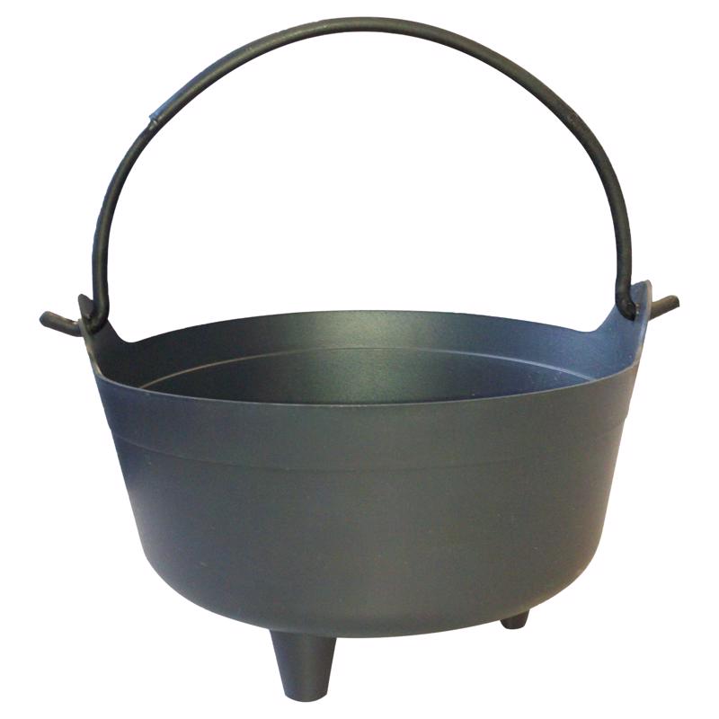 Picture of Union Products 9096046 14 in. Dutch Kettle Yard Decor - Black - Pack of 6