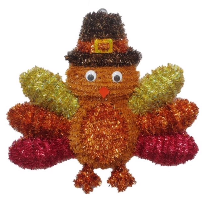 Turkey Hanging Decor - 18 in. - Set of 6 - Festive Wall Art