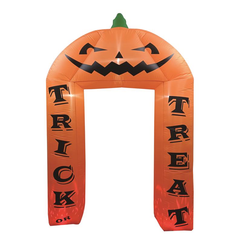 9096466 8 ft. Prelit Halloween Inflatable Arch