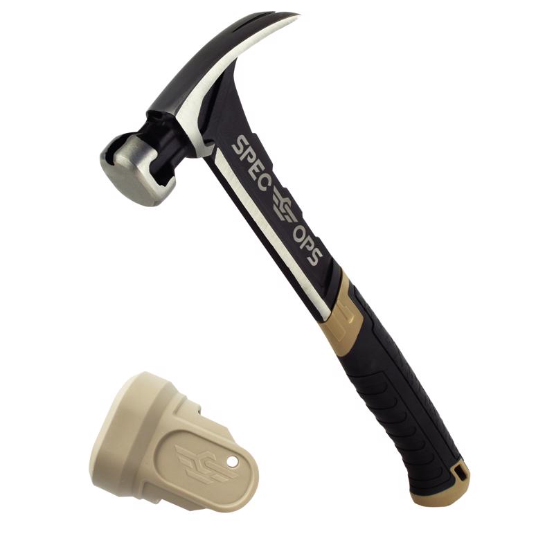 2027220 20 oz Smooth Face Claw Hammer with 8 in. Polypropylene & TPR Handle