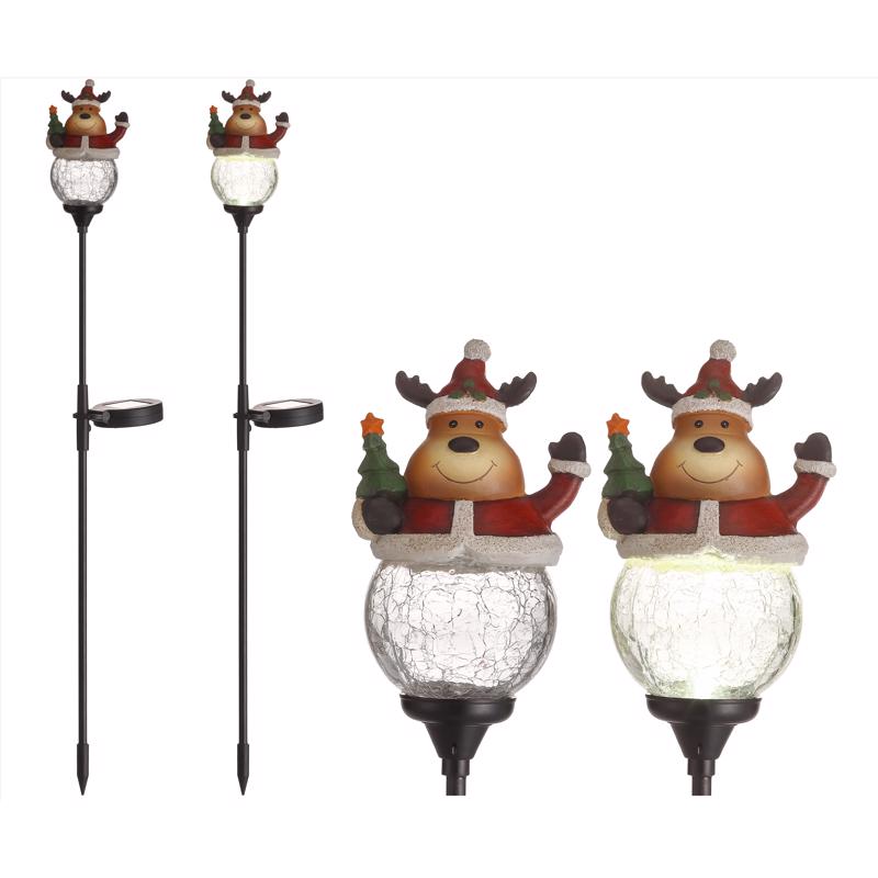 9096398 LED Clear Moose 30 in. Pathway Decor - Pack of 12