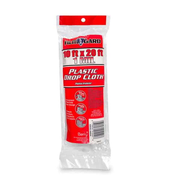 1594514 10 x 20 ft. x 1 mil Plastic Drop Cloth