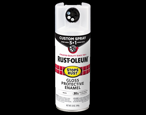 Stops Rust Antique White Gloss Spray Paint 12 oz (376887)