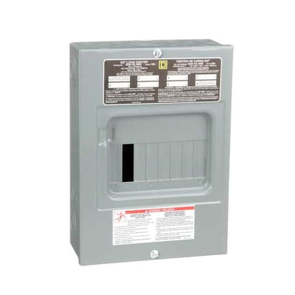 Schneider Electric 30878 Square D QO 100A 120-240V 6-Space 12-Circuits Combination Load Center Mount Main Lug
