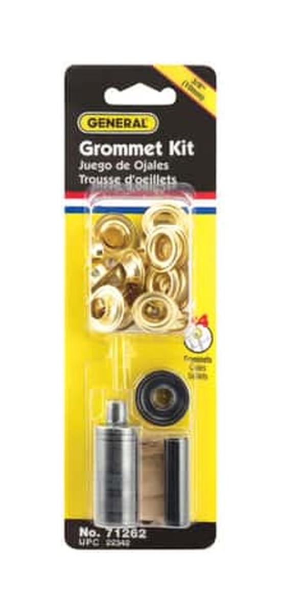 General Tools 23084 037 in Brass Grommet Kit