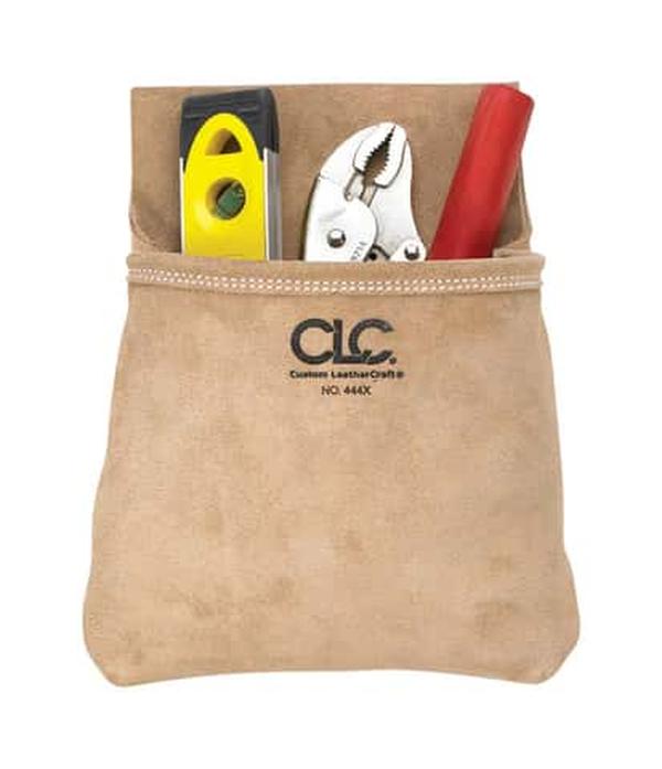 23180 1 x 12.75 in. 1 Pocket Tan Suede Tool Pouch