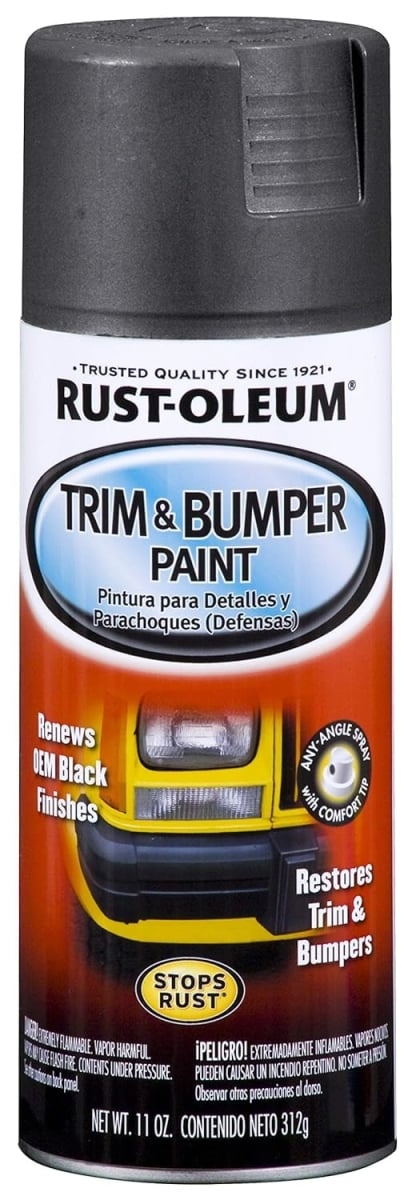 Rust-Oleum Automotive Trim & Bumper Paint 11 oz, Matte Black (251574)