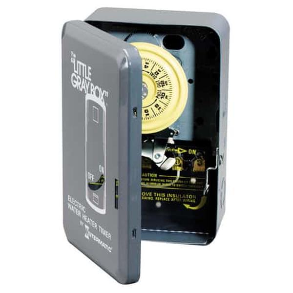 32999 277V Indoor Electric Water Heater Timer, Gray