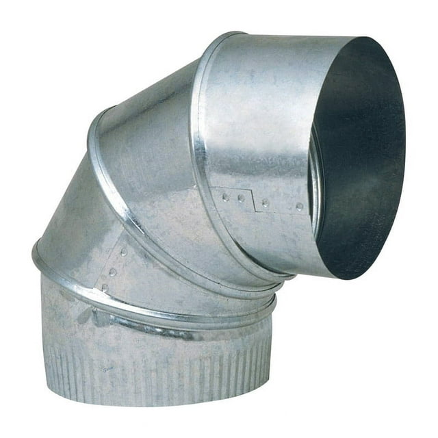 42034 6 in. Adjustable 24 Gauge Furnace Elbow