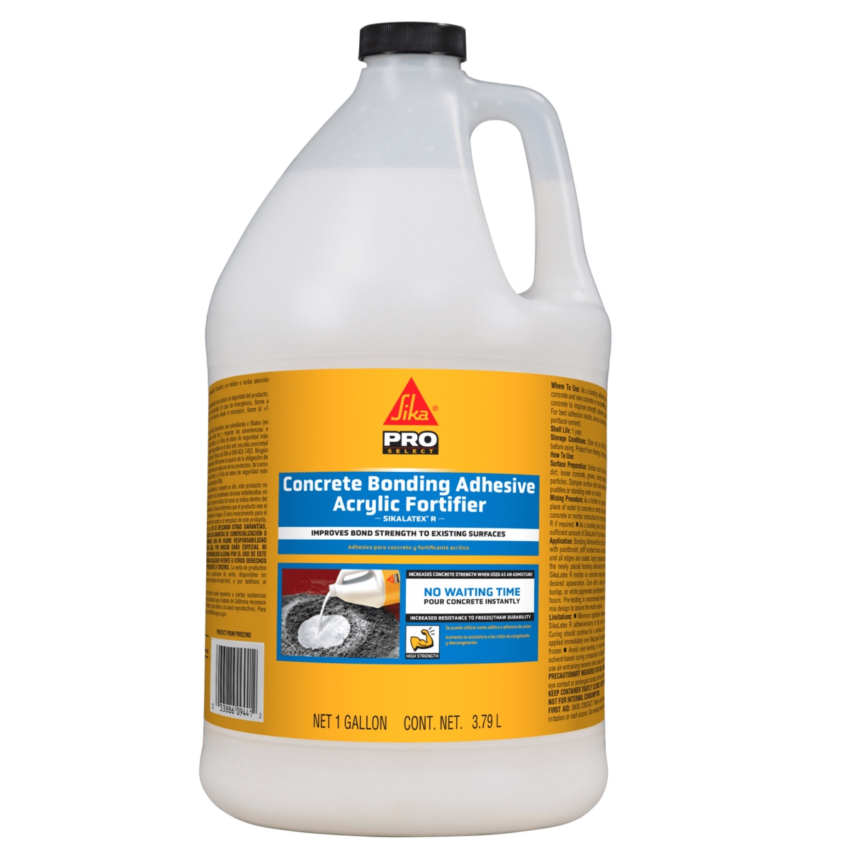1829423 1 gal Concrete Bond Adhesive Glue, White