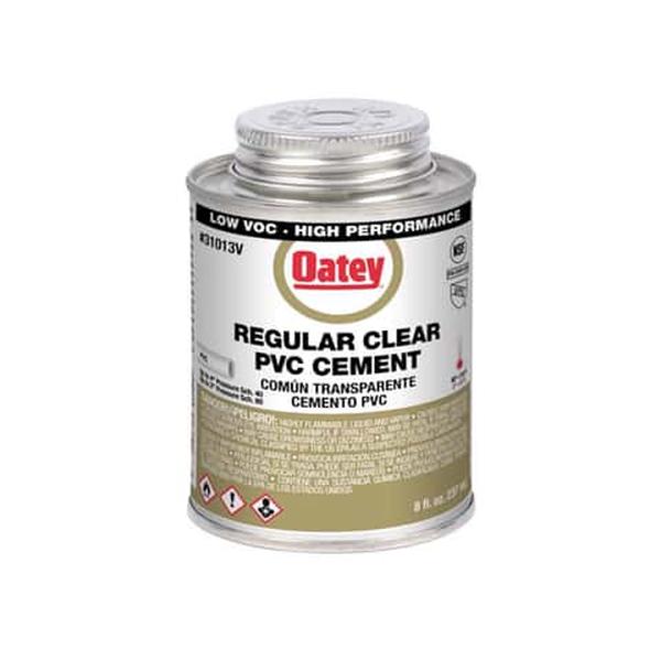 Cement,Brush-Top Can,8 fl oz,Clear