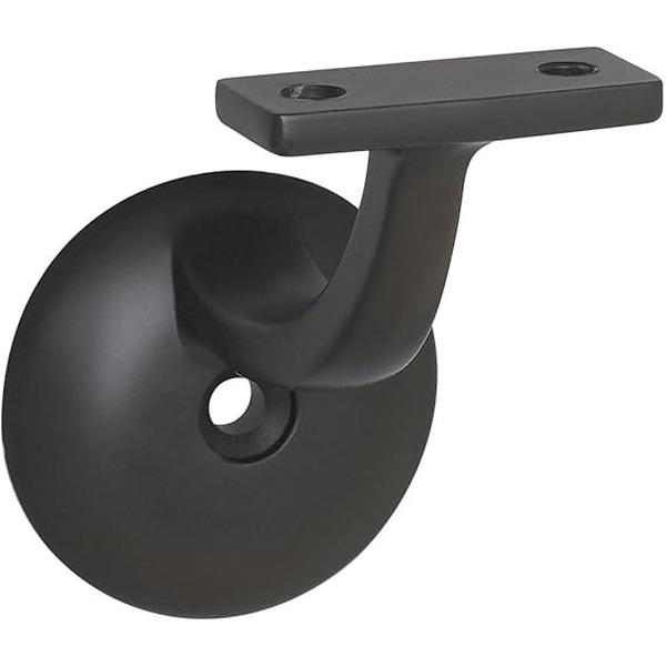 5006348 Single Hole Round Handrail Bracket, Oil Rubbed Bronze