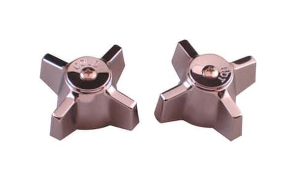 4685475 Sterling Chrome Tub & Shower Faucet Handles