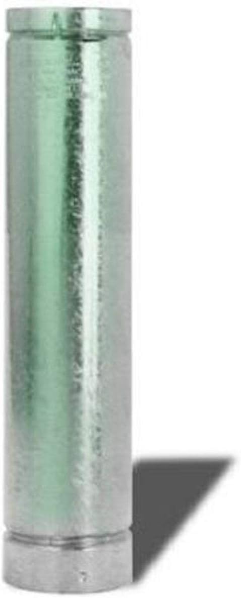 Selkirk 4026280 6 in. Silver Round Gas Vent Pipe