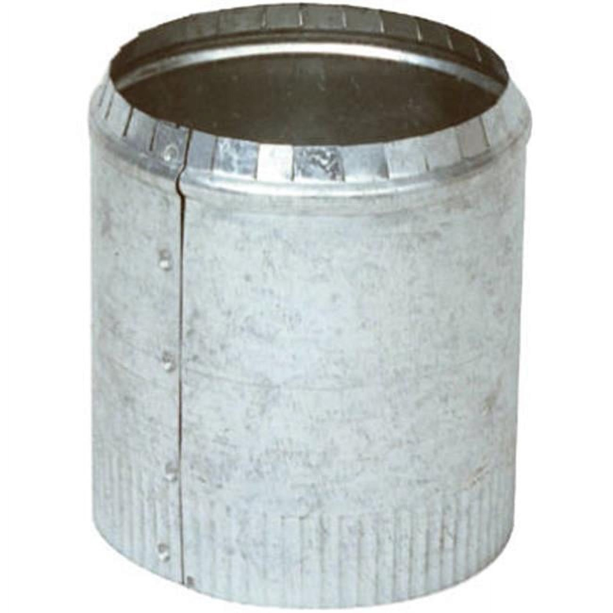 47663 4 in. 30 Ga. Galvanized Steel Round Starting Collar