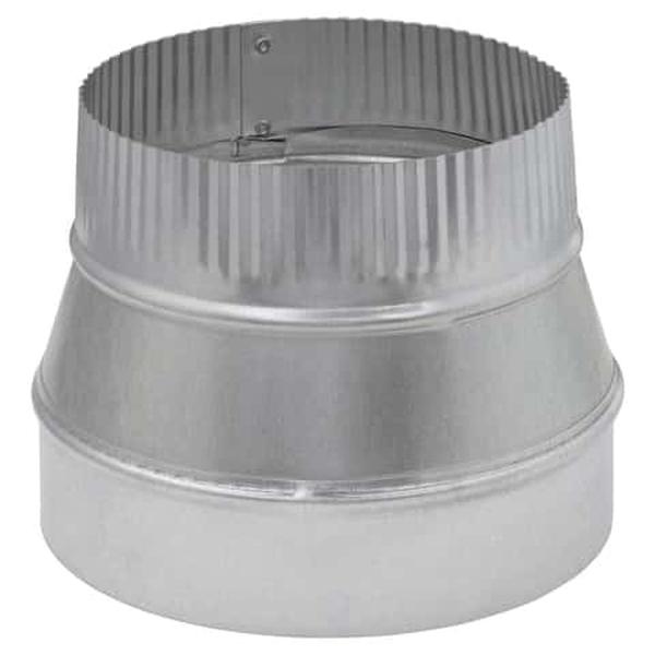 47671 7 x 6 in. Galvanized Steel Furnace Pipe Reducer