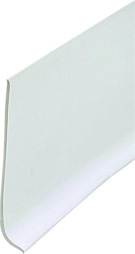 5011812 4 in. x 4 ft. White Vinyl Adhesive Wall Base