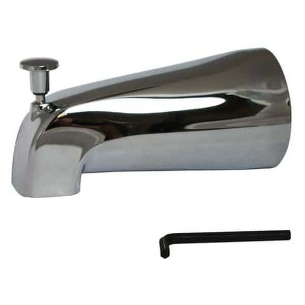 4834768 1-Handle Chrome Plated Tub Spout