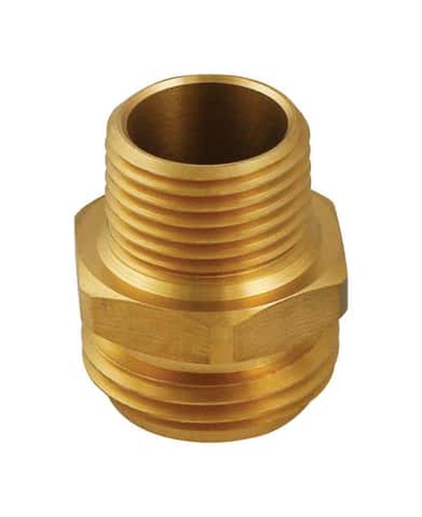 4837191 0.5 x 0.75 in. Brass Hose Adapter