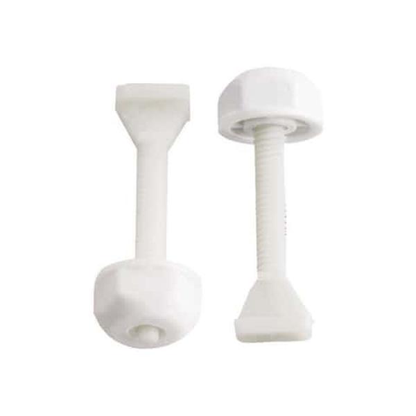 4837373 Toilet Bolt Set White Plastic