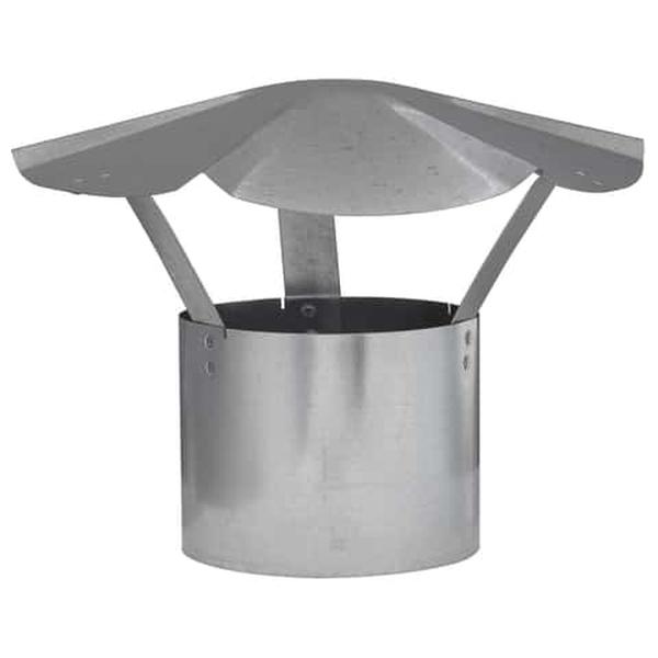 49841 6 in. 30G Galvanized Rain Cap