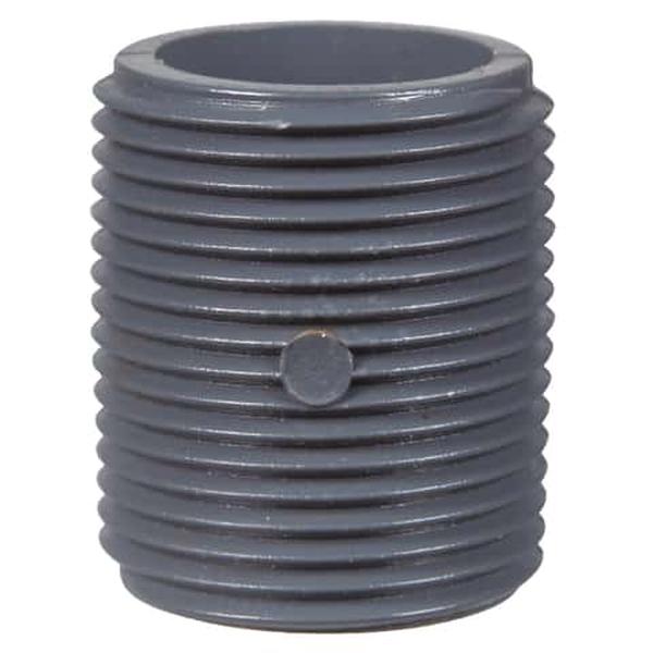 49873 1 in. MIP x 1 in. MIP Schedule 80 PVC Close Nipple