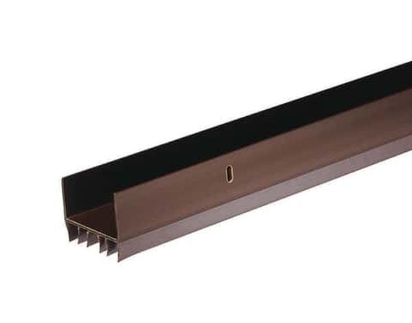 Door Bottom,Brown,1" Flange Height