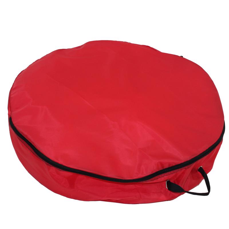 48 in. Wreath Storage Bag, Red