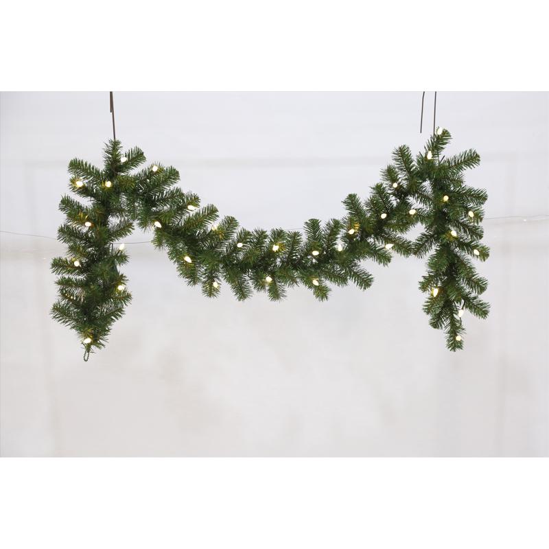 Picture of Celebrations 9096726 6 ft. Prelit LED & Multi-Function Northern Pine Garland&#44; Multi Colored - Pack of 12
