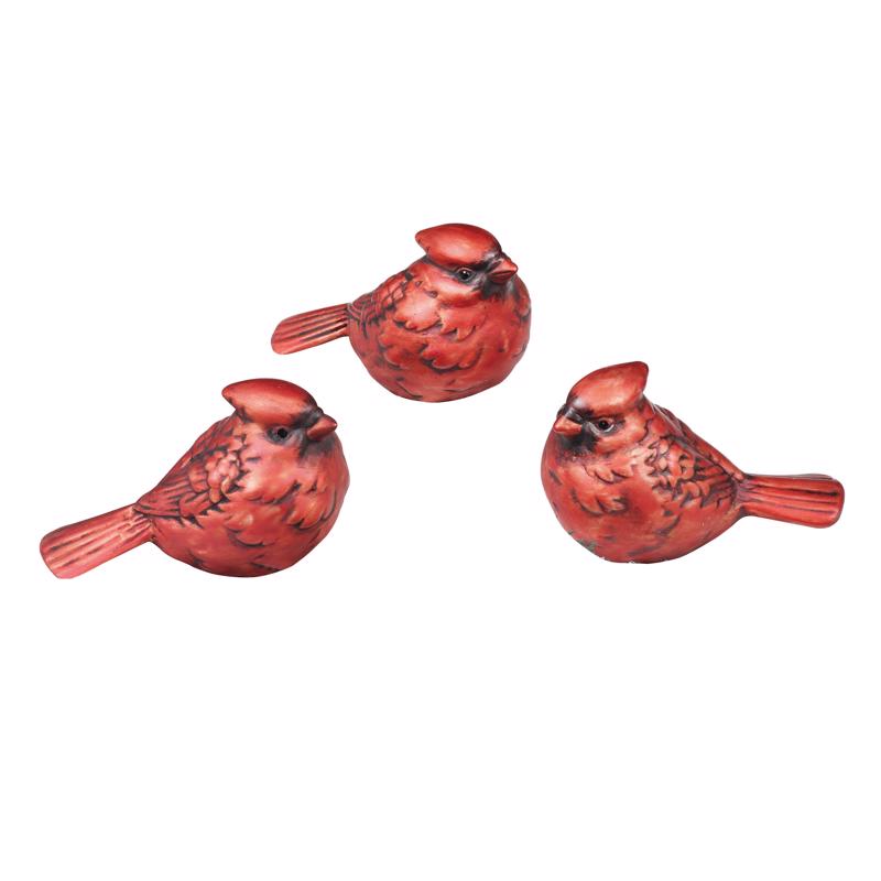 9096059 2 in. Cardinal Figurine, Red - Pack of 24