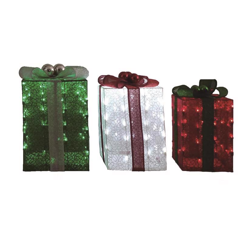 9096474 19.5 in. Gift Boxes Yard Decor