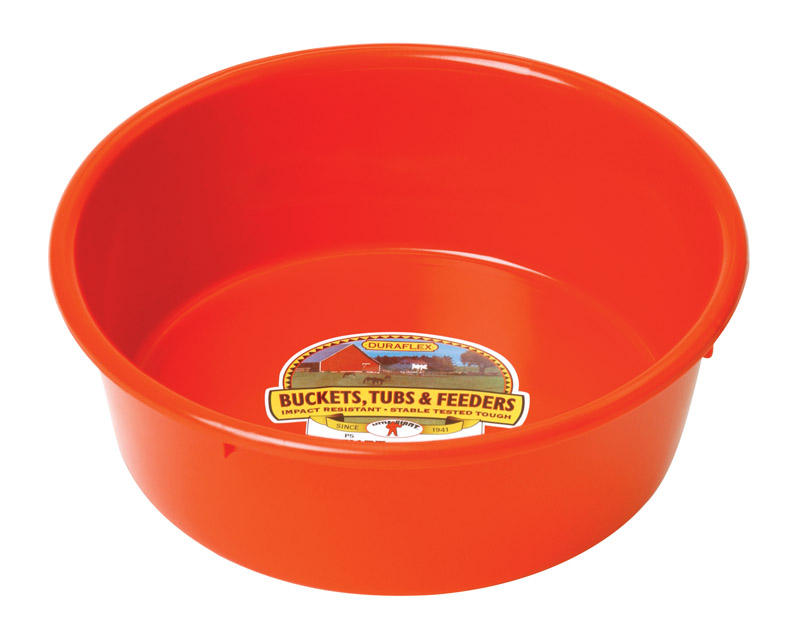 Picture of Little Giant 7018922 5 qt Feeder Pan For Livestock&#44; Red