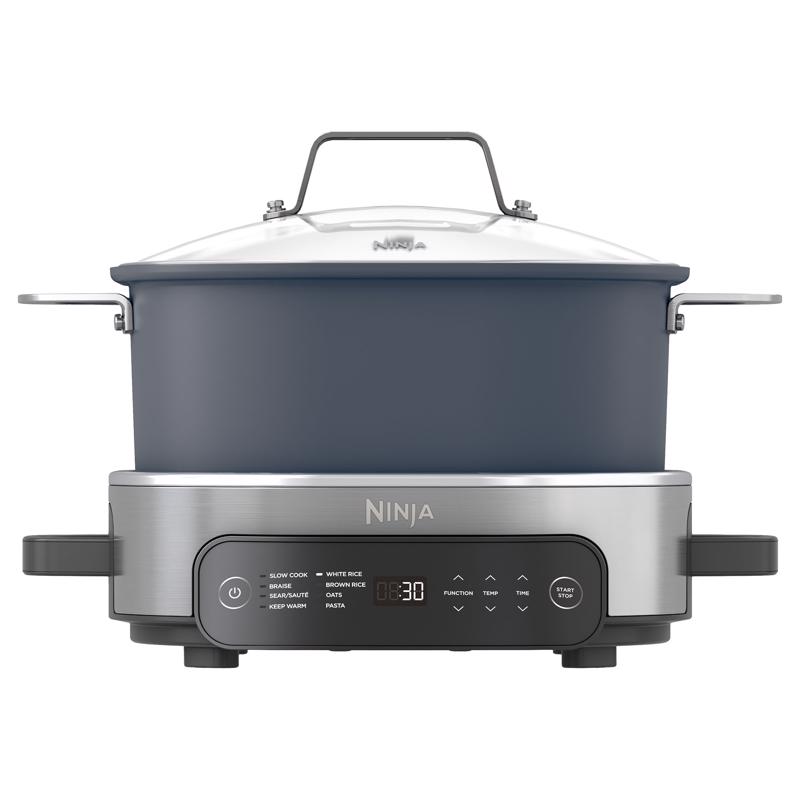Picture of Ninjna 6082542 6.5 qt. Stainless Steel Multi-Cooker, Gray