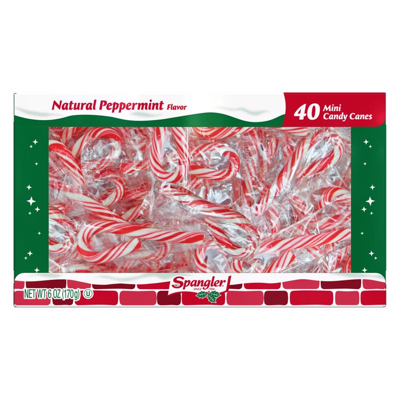 Picture of Spangler 9097230 Peppermint Candy Cane, 6 oz - Pack of 24