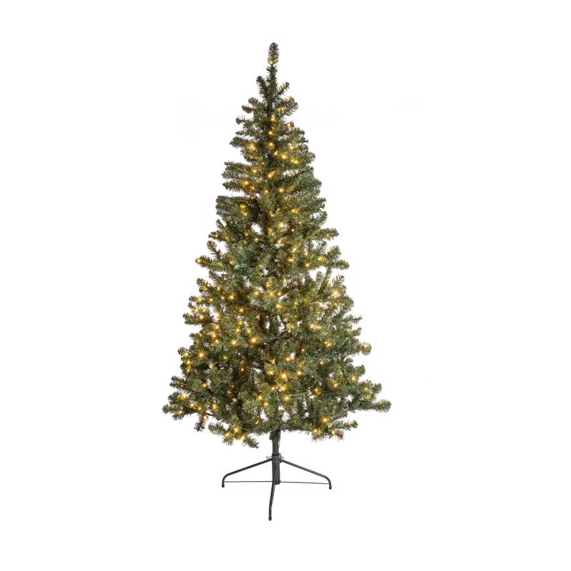 9096308 1-2 Tree 7 ft. Full LED Winchester Pine Color Changing Christmas Tree - 400 Count