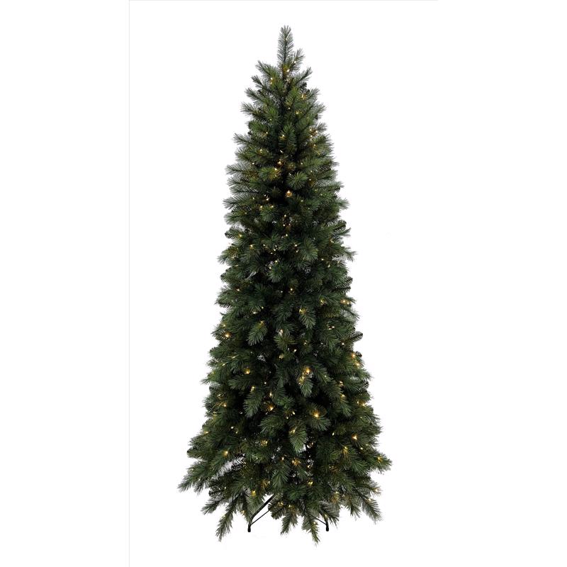 9096357 7 ft. 1-2 Tree Slim LED Arcadia Classic Color Changing Christmas Tree - 400 Count