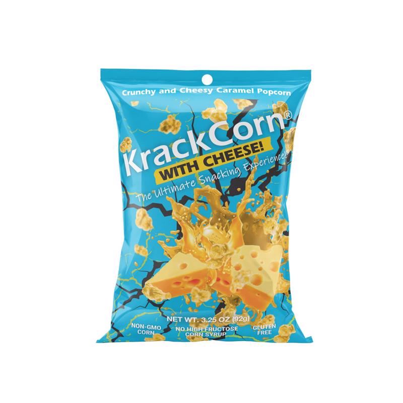 Picture of Krackcorn 9100695 3.25 oz Bagged Cheese Popcorn - Pack of 6