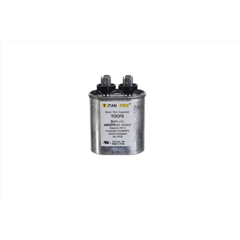 3012243 5 MFD 440V Oval Run Capacitor