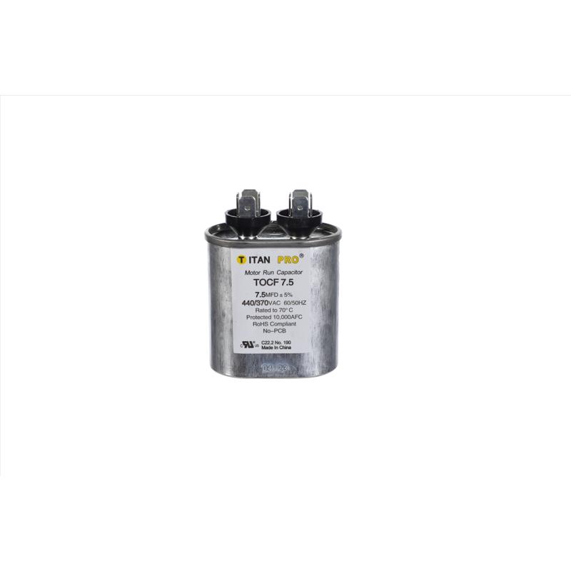 3012248 7.5 MFD 440V Oval Run Capacitor